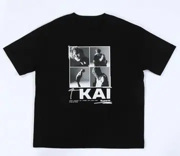 EXO KAI SuperM T셔츠 M 사이즈 블랙