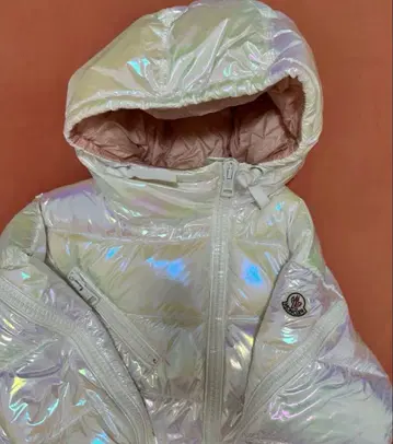 MONCLER 광택이 나는 패딩 자켓 size-0