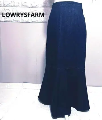 LOWRYSFARM 로리즈팜 머메이드 데님 스커트 M