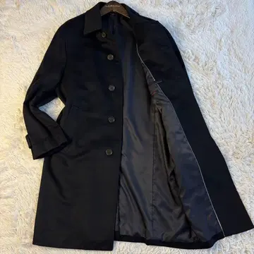 새상품급 더반 캐시미어 100% 스텐카라 코트 블랙