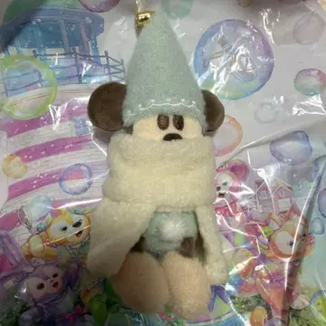 [ 중고 ] 릴린린 인형 배지 스카이블루 크리스마스 2025