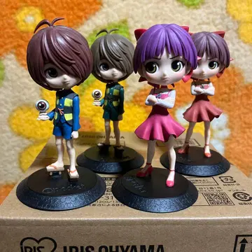 Q posket 게게게의 키타로 키타로 네코무스메 4체 세트 박스 없음