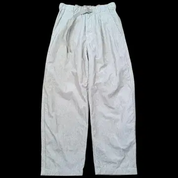 UNIQLO U 코듀로이 턱 와이드 팬츠 베이지 S 사이즈