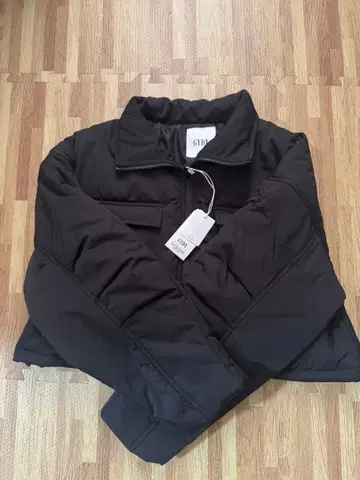 GYDA 크롭 패딩 자켓 숏 기장 블랙