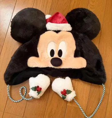 팬캡 프리 미키 디즈니 크리스마스