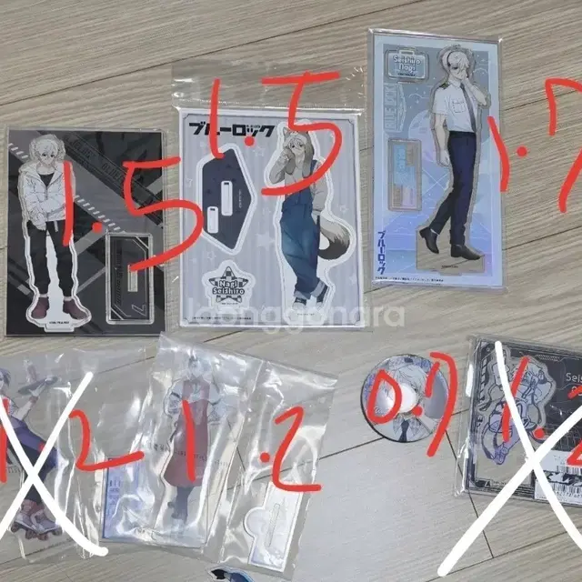 블루록 나기 세이시로 굿즈 아크릴 스탠드