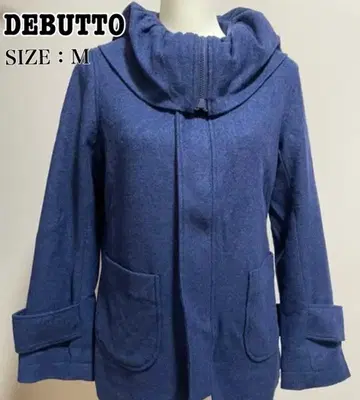 새상품 미사용품 DEBUTTO KOBE 울 코트 여성용 M