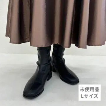 [ 미사용품 ] 오리엔탈 스트레치 플랫 부츠 31411