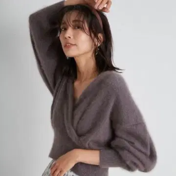 스나이델 라메 라쿤 카슈쿨 니트 풀오버