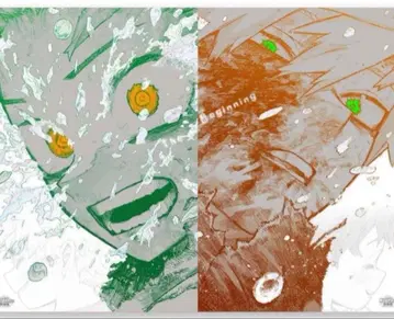 나의 히어로 아카데미아 아트 포스터 The Beginning 2장 세트