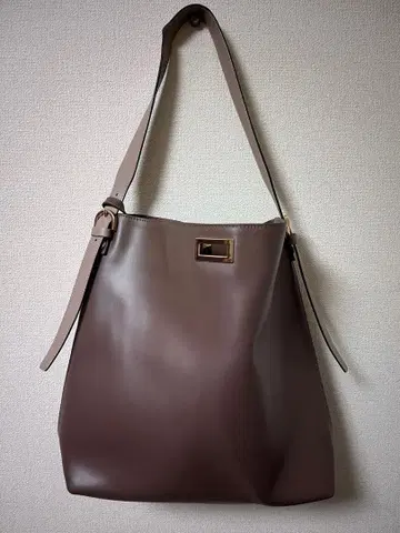 Gianni notaro 브라운 토트백 파우치 포함