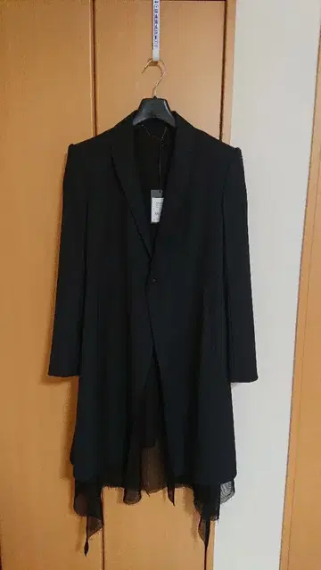 택 포함 새상품 kiryuyrik 키류키류/롱 플레어 자켓