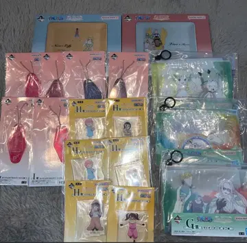 제일복권 원피스 메모리 오브 히로인즈 하위상 묶음 판매 17점