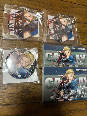 캡슐 복권 스트리트 파이터 6 캐미 C상 D상 E상