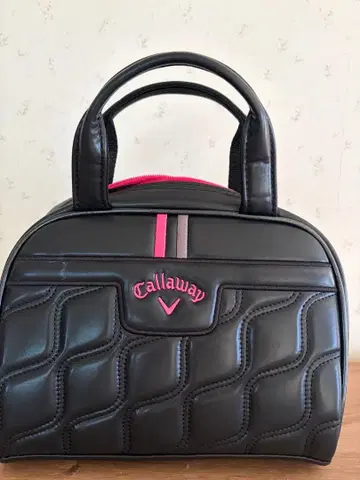 Callaway 핸드백 블랙/핑크