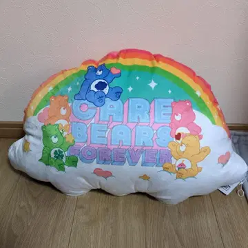 케어베어 레인보우 쿠션