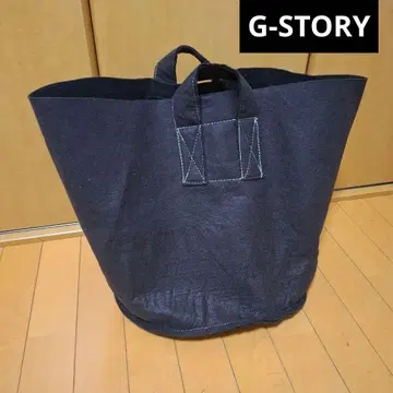 G-STORY 다크 그레이 펠트 토트백 대