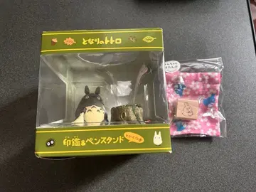 토토로 펜 스탠드 & 토토로 스탬프 세트