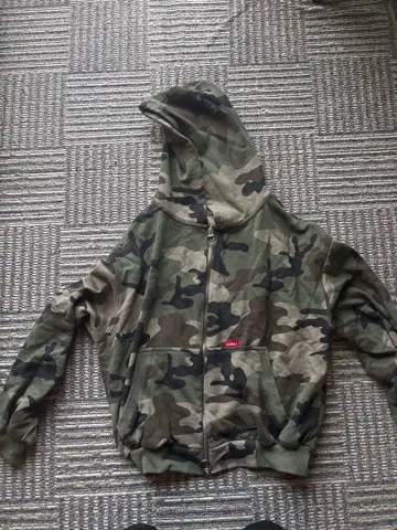 카모플라쥬 scuffers 후드티 후드 부착