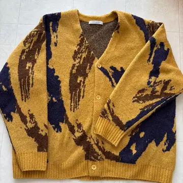 완판템 JOURNAL STANDARD 니트 자카드 가디건