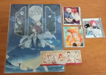 빨강머리 백설공주 원화전 클리어 파일 세트 아크릴 카드 책갈피