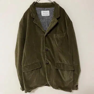 에디피스 벨로아 테일러드 자켓 기모 가을/겨울 남성용 올리브