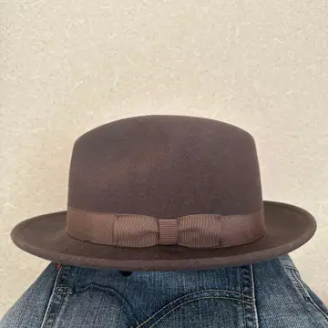 NEW YORK HAT CO 그레이 브라운 MADE IN USA 햇