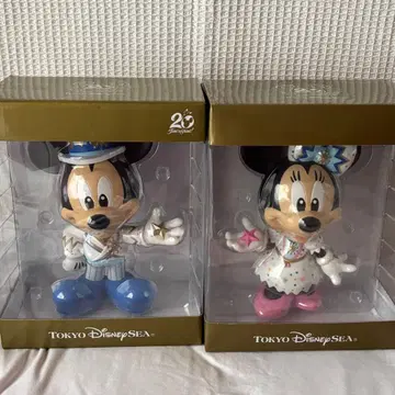 도쿄 디즈니 씨 20주년 미키 미니 피규어 세트