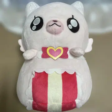 핑크 곰 모양 봉제 인형 (캐릭터 불명)