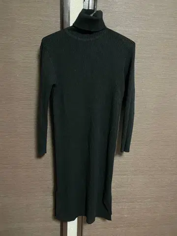 리브 니트 원피스