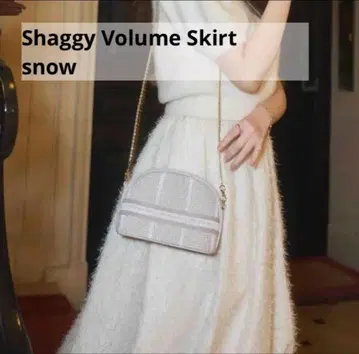 herlipto Shaggy Volume Skirt snow M
