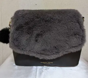 사만다 타바사 쁘띠 초이스 인조 모피 숄더백