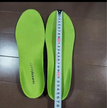 SUPERfeet 그린 인솔 약 26cm