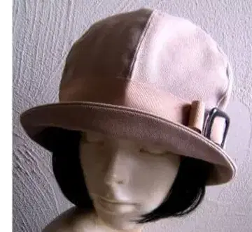 새상품 데드스탁 버클 x 그로그랭 리본 트리밍 베이지 크로셰