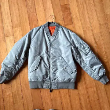 GU MA-1 자켓 그레이 S