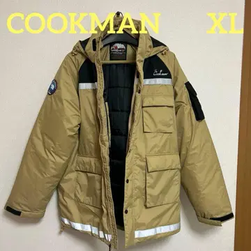 컨디션 최상 쿠쿠만 COOK MAN 프리저 자켓 베이지 XL