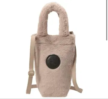 스타벅스 홀리데이 2025 보틀 숄더백 퍼 베이지