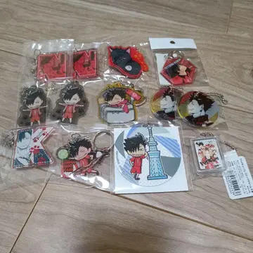 하이큐!! 쿠로오 테츠로 아크릴 키링 세트 10종 13개