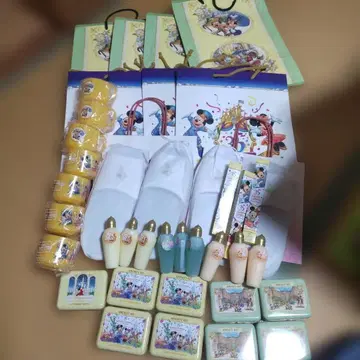 디즈니 어메니티 종이 봉투 묶음 판매