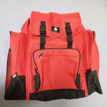 레드 나일론 백팩