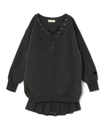 andmary 루즈 리본 세트 다크 그레이