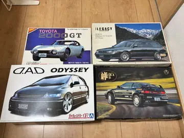 미조립 프라모델 4대 아오시마 후지미 니치모 레거시 오딧세이 CR-X