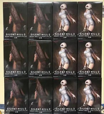 사일런트 힐 2 레드 피라미드 싱 버블 헤드 간호사 피규어 세트