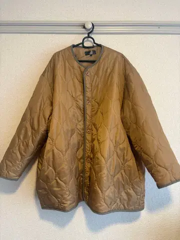 [새상품급] 브라운 퀼팅 자켓