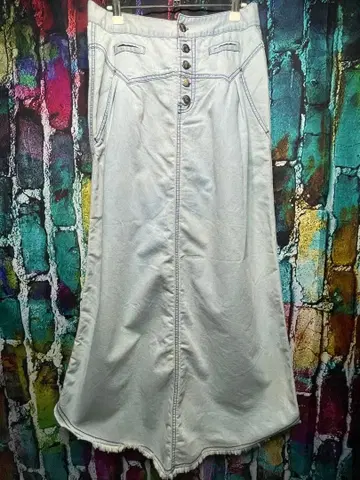 ROSE BUD 로즈버드 데님 롱 스커트 size one