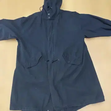 JUNGLE STORM 후드 부착 나일론 자켓 L 사이즈 블랙