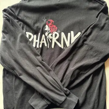 PHAT'RNK 블랙 긴팔 셔츠