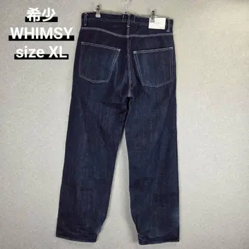 레어 WHIMSY THE UNION INDIGO DENIM PANTS