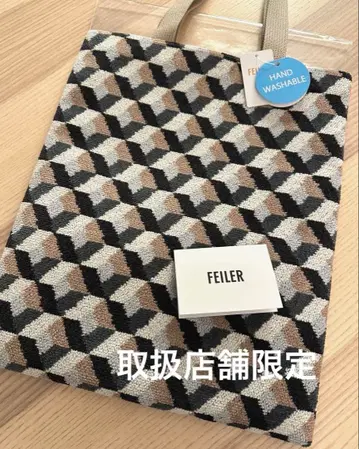 [ 미사용 새상품 ] FEILER 서카디안 플라워 큐브 백 한정판 페이러