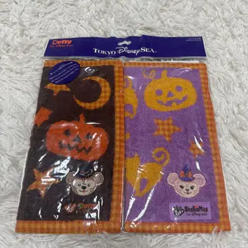 TDS 더피 할로윈 미니 타월 2장 세트